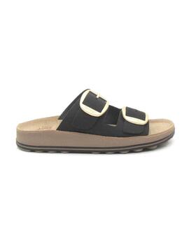 Sandalia Fantasy Sandals DESPOINA de color negro para mujer