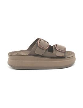 Sandalia Fantasy Sandals BIO ZEFI de color marrón para mujer