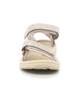 Sandalia Mustang 60804 de color beige para mujer