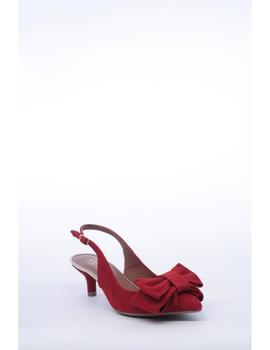 Zapato Destalonado VEXED Mujer Rojo Lazo 18858