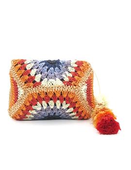 Bolso Mustang DARI de color marino/multicolor