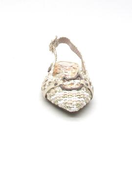 Bailarina Anekke 40383-83 de color oro/beige