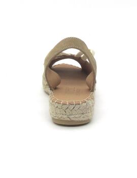 Alpargata Maybe CICLOPE de color camel para mujer