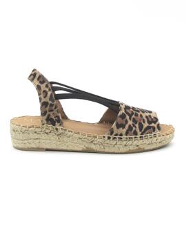 Alpargata Maybe CICLOPE de color leopardo para mujer