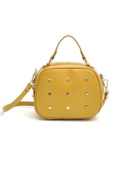 Bolso MARTINA KLEIN Mujer Mostaza Tachuela PM18171