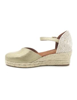 Alpargata Cabrera 52L-3 de color platino para mujer