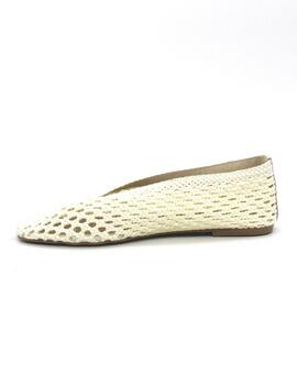 Bailarina Niko Amore 9972 de color beige para mujer