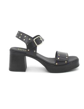Sandalia Wikers R-145773 negro tacon