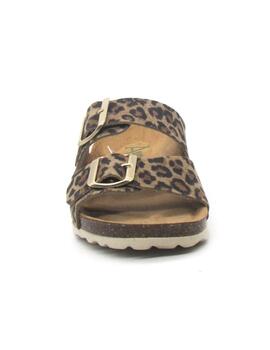 Sandalia Bio autenti 0747 leopardo para mujer