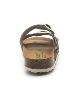 Sandalia Bio autenti 0747 leopardo para mujer