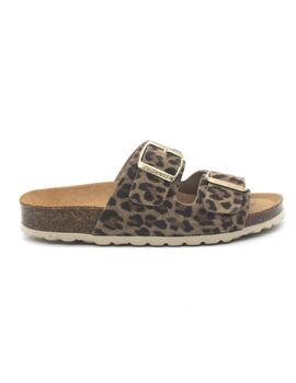 Sandalia Bio autenti 0747 leopardo para mujer