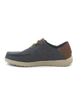 Zapatilla Skechers 210116/NVY de color marino pra hombre