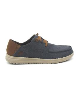 Zapatilla Skechers 210116/NVY de color marino pra hombre