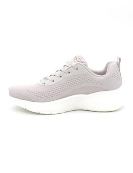 Zapatilla Skechers 117550/NAT de color beige para mujer