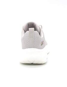 Zapatilla Skechers 117550/NAT de color beige para mujer