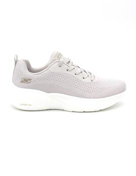 Zapatilla Skechers 117550/NAT de color beige para mujer