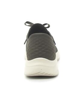 Zapatilla Skechers 149710/OLV de color verde para mujer