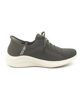 Zapatilla Skechers 149710/OLV de color verde para mujer
