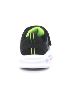 Zapatilla Skechers 401495N/BKBL de color negro/azul para niñ