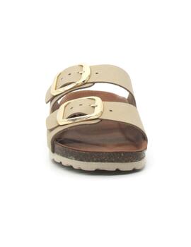 Sandalia Bio Autenti 0747 color topo para mujer