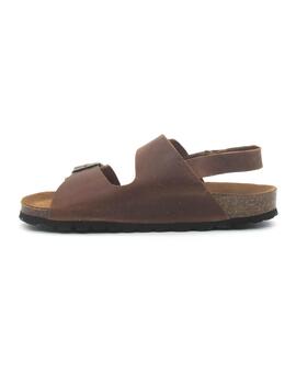Sandalia Bio Autenti 10888 de color marrón para mujer