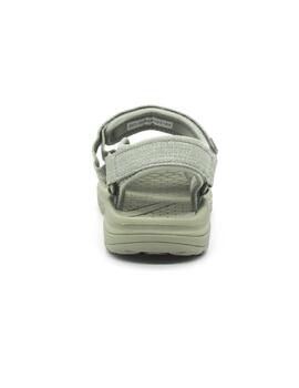 Sandalia Mustang 60804 de color kaki para mujer