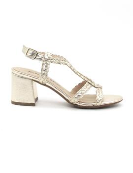 Sandalia Patricia Miller 6768 de color dorado