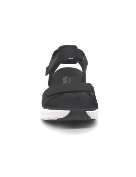 Sandalia Skechers 119465/BLK de color negro cuña para mujer