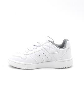 Zapatilla Skechers 405638L/WHT de color blanco para niño