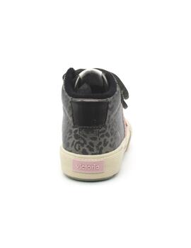 Zapatilla Victoria 1065197 color antracita alta
