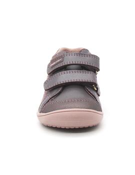 Botin Pablosky 064580 de color rosa con velcro para niña