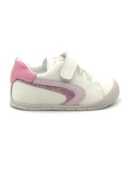 Zapatilla Pablosky 060337  blanco/rosa para niña