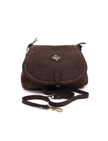 Bolso Mujer Serraje Marrón 86039