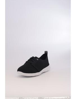 Deportivo CLARKS Mujer Textil Negro STEP ALLENASUN