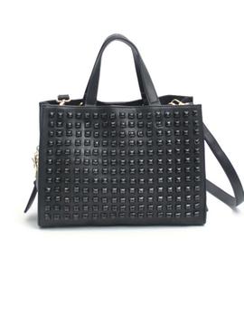 Bolso MARTINA KLEIN Mujer Negro Tachuelas 6487 