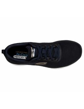 Deportivo SKECHERS Hombre Marino Memory Foam 52956