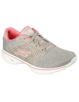 Deportivo Skechers Mujer 14146 Taupe 