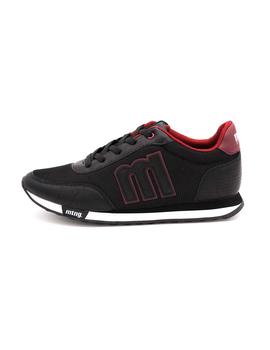 Deportivo MUSTANG Hombre Negro Cordón 82600 Funner