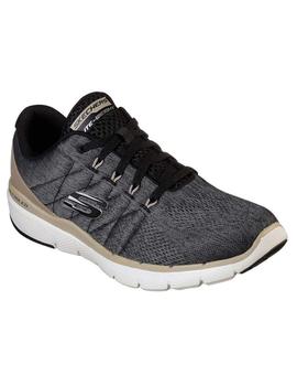 Deportivo SKECHERS Hombre Textil Negro 52957