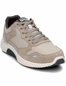 Deportivo SKECHERS Hombre Textil Taupe 52518