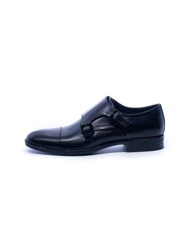 Zapato Vestir T2IN Hombre Negro Hebillas R-290