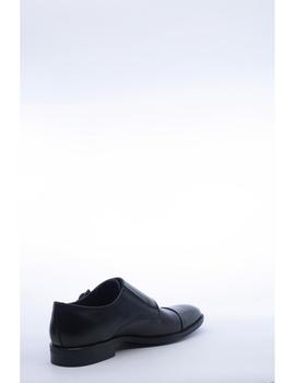 Zapato Vestir T2IN Hombre Negro Hebillas R-290