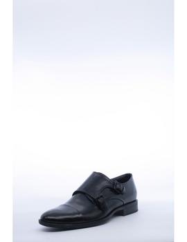 Zapato Vestir T2IN Hombre Negro Hebillas R-290