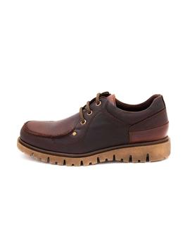 Zapato PITILLOS Hombre Piel Marrón Cordón 4931