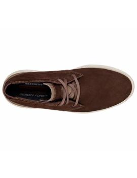 Botín SKECHERS Hombre Marrón Memory Foam 65551 