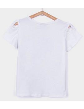 Camiseta TIFFOSI Niña Blanco SUGAR RIVIERA