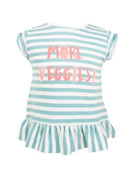 Camiseta Zippy NIña ZG024309 Verde rayas