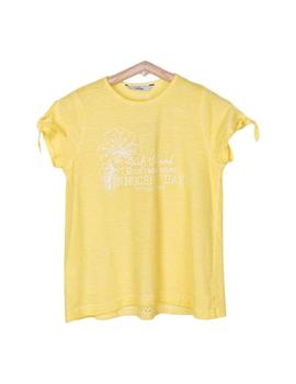 Camiseta Tiffosi Niña Hamilton Amarilla