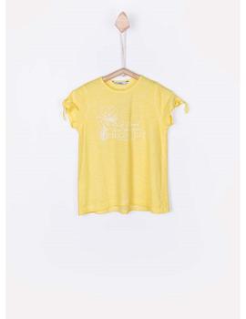 Camiseta Tiffosi Niña Hamilton Amarilla
