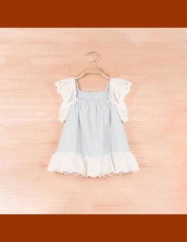 Vestido Dadati Niña DJGV18089 Celeste